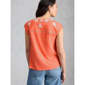 White Stuff Fliss Floral V Neck Top